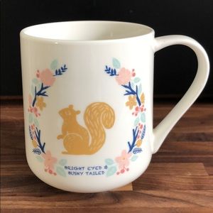Bright Eyed & Bushy Tailed Threshold Squirrel Mug